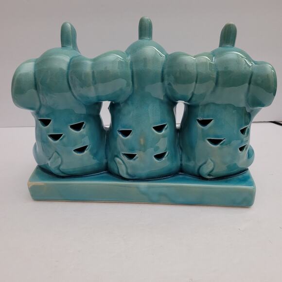 Three Wise Sitting Elephants See No Hear No Speak No Evil - Picture 3 of 12
